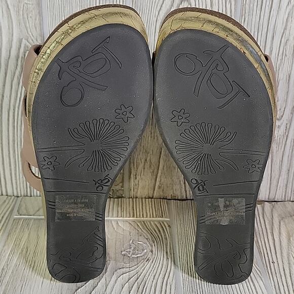 OTBT Far Side Mauve Cork Wedge Sandals Womens Size 6.5 NEW - Picture 8 of 12